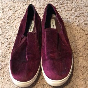 Steve Madden suede slip on Kenzy